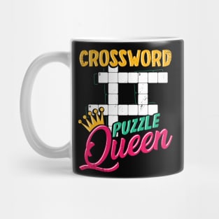 Crossword Puzzle Queen Gift Mug